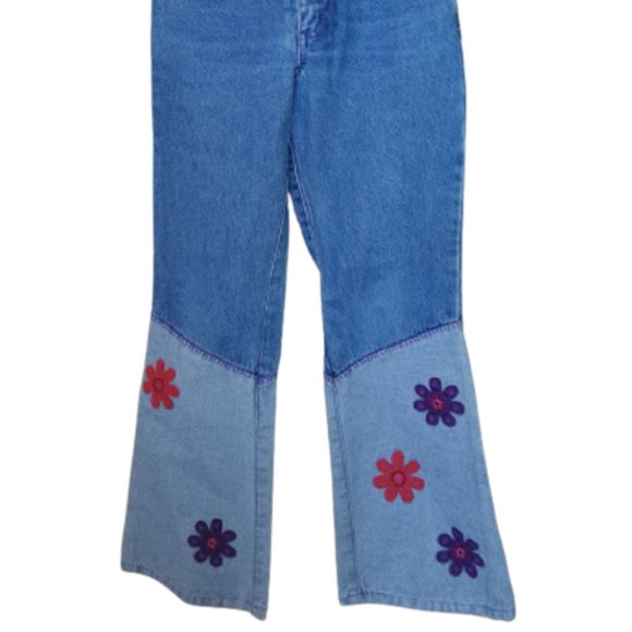Friends Embellished Hippy Jeans Girl Size 8 LN - Picture 2 of 3